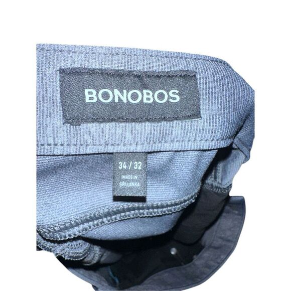 Nice Bonobos Lightweight 5 Pocket Pants Mens 34x32 • grey Good condition - Picture 6 of 6